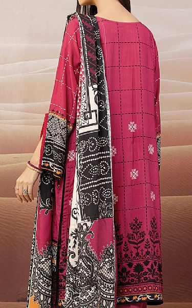 Edenrobe Crimson Cottel Suit | Pakistani Winter Dresses- Image 2