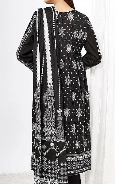 Edenrobe Black Lawn Suit (2 Pcs) | Pakistani Dresses in USA- Image 2