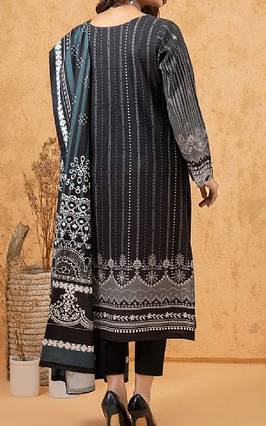 Edenrobe Black Viscose Suit | Pakistani Dresses in USA- Image 2