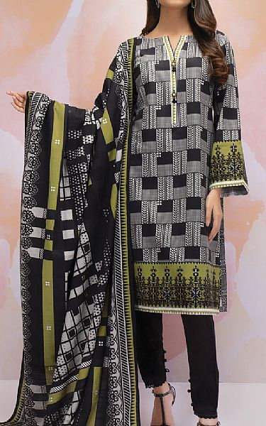 Edenrobe Black Khaddar Suit (2 Pcs) | Pakistani Dresses in USA- Image 1