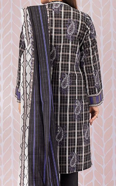 Edenrobe Black Khaddar Suit (2 Pcs) | Pakistani Dresses in USA- Image 2