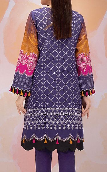 Edenrobe Iris Purple Khaddar Suit (2 Pcs) | Pakistani Dresses in USA- Image 2