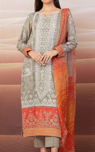 Edenrobe Cotton Seed Khaddar Suit | Pakistani Winter Dresses- Image 1