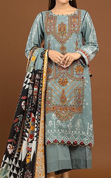 Edenrobe Cascade Viscose Suit | Pakistani Winter Dresses- Image 1