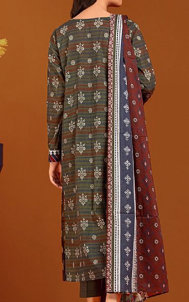 Edenrobe Hemlock Khaddar Suit | Pakistani Winter Dresses- Image 2