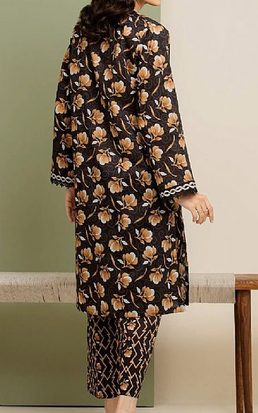 Edenrobe Black Lawn Suit (2 pcs) | Pakistani Lawn Dress in USA- Image 2