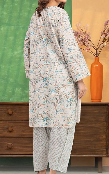 Edenrobe Ivory Lawn Suit (2 pcs) | Pakistani Lawn Dress in USA- Image 2