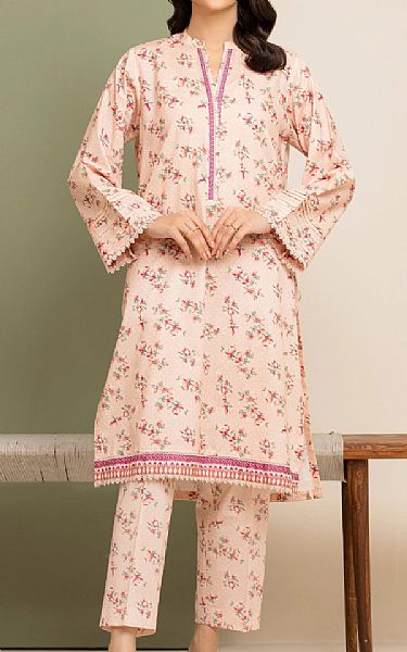 Edenrobe Pale Pink Lawn Suit (2 pcs) | Pakistani Lawn Dress in USA- Image 1