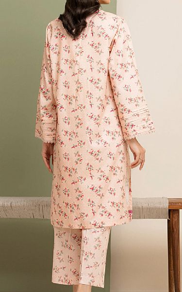 Edenrobe Pale Pink Lawn Suit (2 pcs) | Pakistani Lawn Dress in USA- Image 2