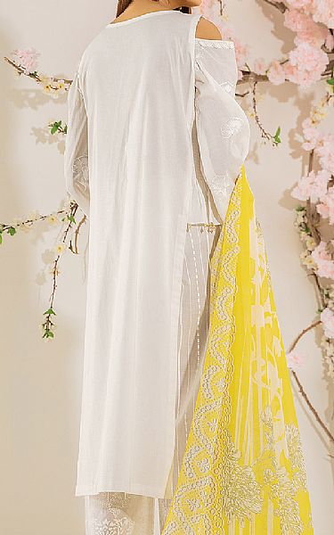 Edenrobe White Lawn Suit | Pakistani Dresses in USA- Image 2