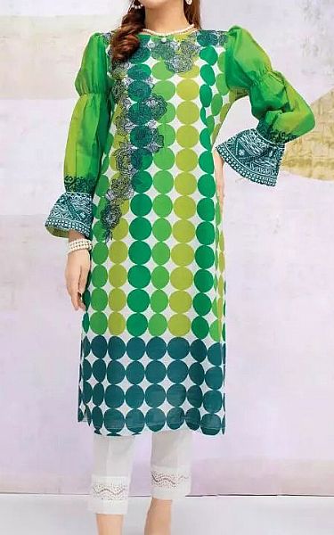 Edenrobe Multi Color Khaddar Kurti | Pakistani Winter Dresses- Image 1