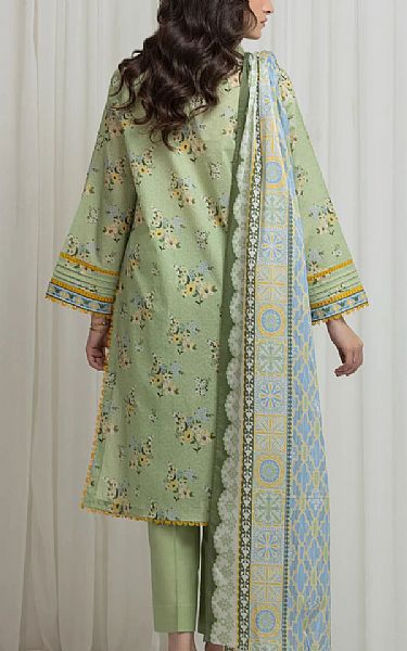 Edenrobe Mint Green Lawn Suit | Pakistani Lawn Dress in USA- Image 2