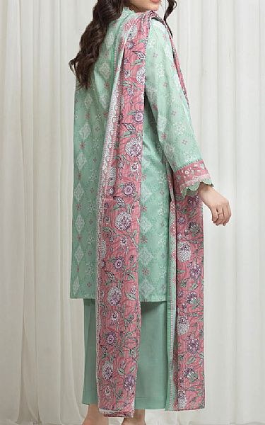Edenrobe Turquoise Lawn Suit | Pakistani Lawn Dress in USA- Image 2