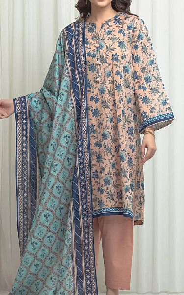 Edenrobe Pink Lawn Suit | Pakistani Lawn Dress in USA- Image 1