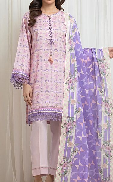 Edenrobe Pink Lawn Suit | Pakistani Lawn Dress in USA- Image 1