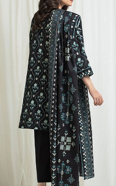 Edenrobe Black Lawn Suit | Pakistani Lawn Dress in USA- Image 2