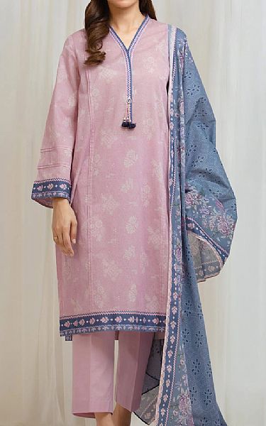 Edenrobe Pink Lawn Suit | Pakistani Lawn Dress in USA- Image 1