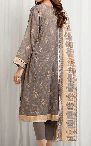 Edenrobe Grey Lawn Suit | Pakistani Lawn Dress in USA- Image 2