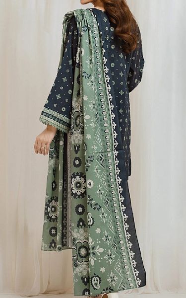 Edenrobe Black Lawn Suit | Pakistani Lawn Dress in USA- Image 2