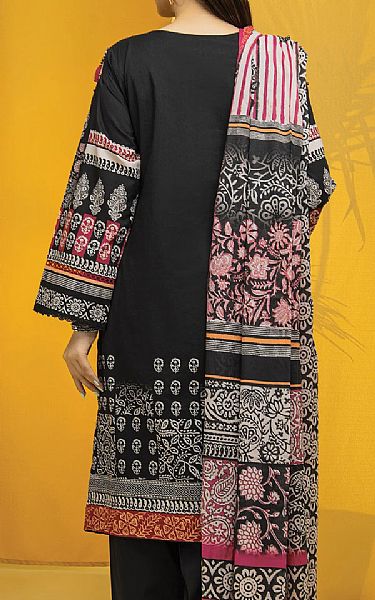 Edenrobe Black Lawn Suit | Pakistani Dresses in USA- Image 2