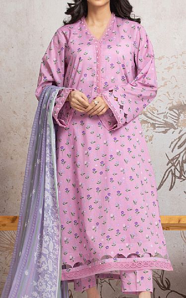 Edenrobe Lilac Cambric Suit | Pakistani Winter Dresses in USA- Image 1