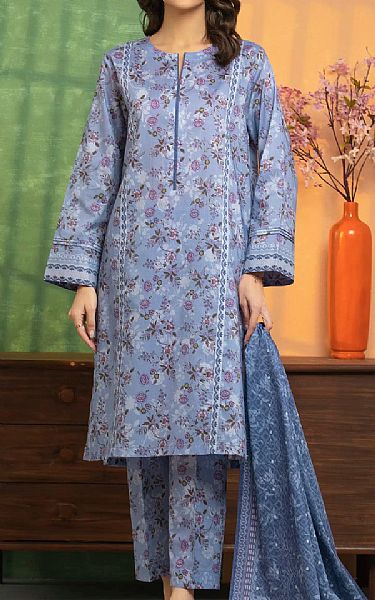 Edenrobe Lavender Lawn Suit | Pakistani Lawn Dress in USA- Image 1