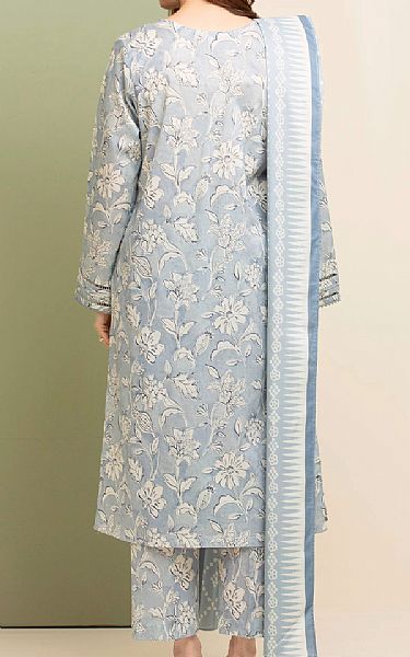 Edenrobe Grey Lawn Suit | Pakistani Lawn Dress in USA- Image 2