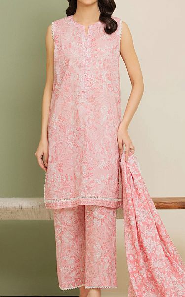 Edenrobe Pink Lawn Suit | Pakistani Lawn Dress in USA- Image 1