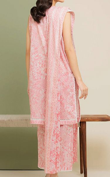 Edenrobe Pink Lawn Suit | Pakistani Lawn Dress in USA- Image 2