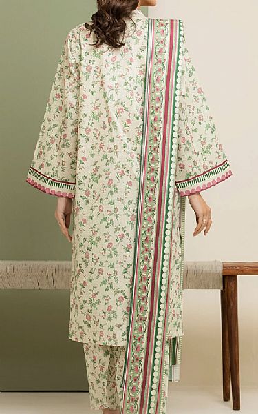 Edenrobe Ivory Lawn Suit | Pakistani Lawn Dress in USA- Image 2