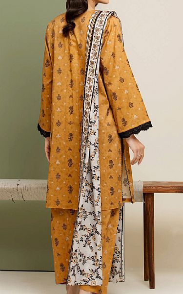 Edenrobe Dull Orange Lawn Suit | Pakistani Lawn Dress in USA- Image 2
