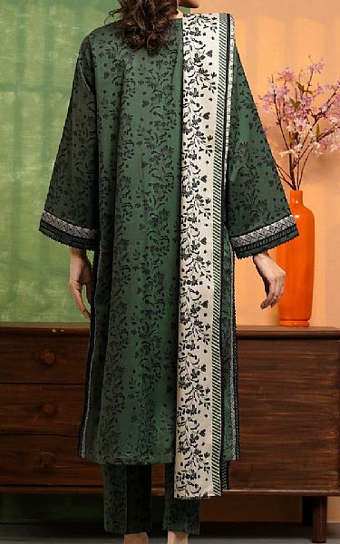 Edenrobe Mineral Green Lawn Suit | Pakistani Lawn Dress in USA- Image 2