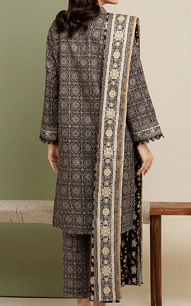 Edenrobe Black Lawn Suit | Pakistani Lawn Dress in USA- Image 2