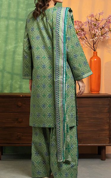Edenrobe Green Lawn Suit | Pakistani Lawn Dress in USA- Image 2