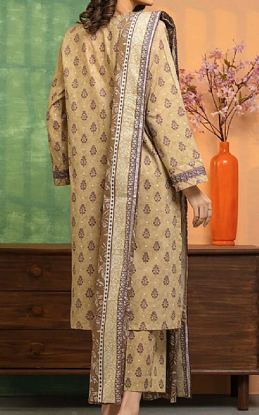 Edenrobe Fawn Lawn Suit | Pakistani Lawn Dress in USA- Image 2