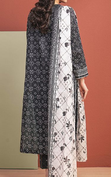 Edenrobe Black Lawn Suit | Pakistani Lawn Dress in USA- Image 2