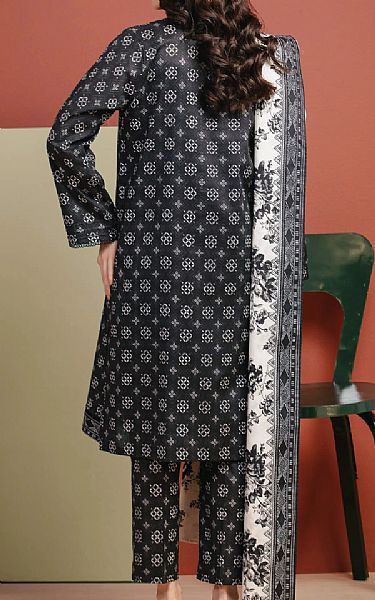 Edenrobe Black Lawn Suit | Pakistani Lawn Dress in USA- Image 2