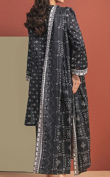 Edenrobe Black Lawn Suit | Pakistani Lawn Dress in USA- Image 2