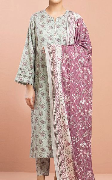 Edenrobe Sea Mist Lawn Suit | Pakistani Lawn Dress in USA- Image 1