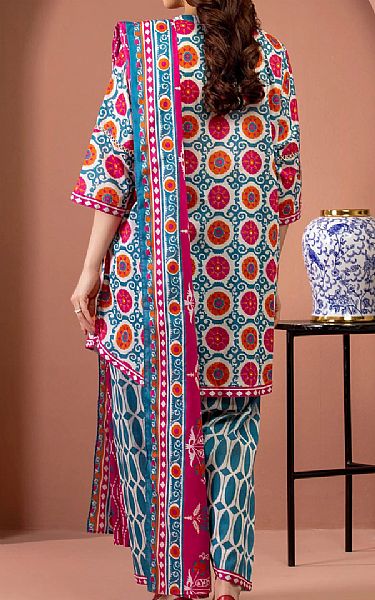 Edenrobe Multi Lawn Suit | Pakistani Lawn Dress in USA- Image 2