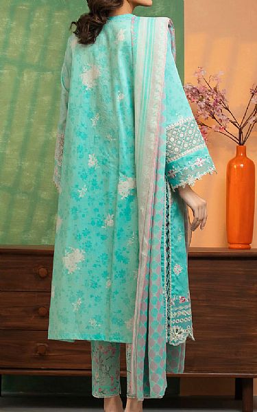 Edenrobe Aqua Lawn Suit | Pakistani Lawn Dress in USA- Image 2