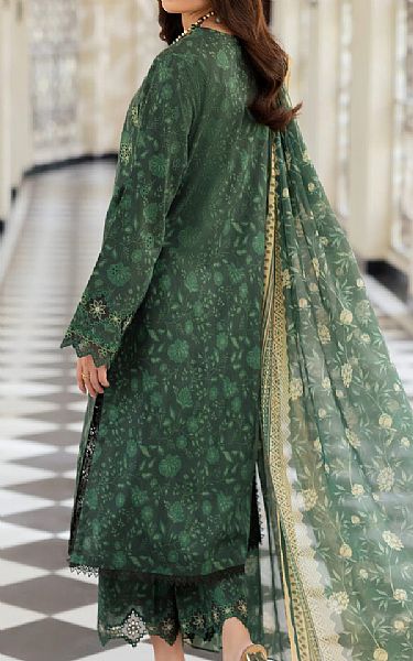 Edenrobe Green Lawn Suit | Pakistani Lawn Dress in USA- Image 2