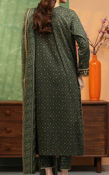 Edenrobe Mineral Green Lawn Suit | Pakistani Lawn Dress in USA- Image 2