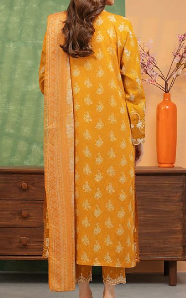 Edenrobe Orange Lawn Suit | Pakistani Lawn Dress in USA- Image 2