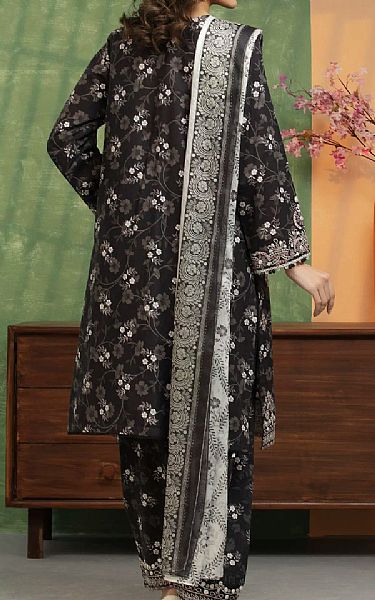 Edenrobe Black Lawn Suit | Pakistani Lawn Dress in USA- Image 2