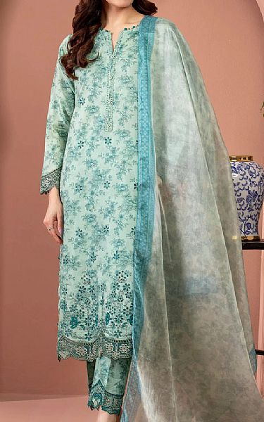 Edenrobe Sea Mist Lawn Suit | Pakistani Lawn Dress in USA- Image 1
