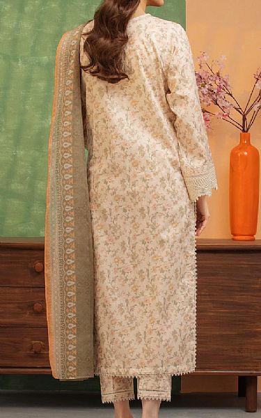 Edenrobe Ivory Lawn Suit | Pakistani Lawn Dress in USA- Image 2
