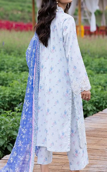 Edenrobe Light Blue Lawn Suit | Pakistani Lawn Dress in USA- Image 2