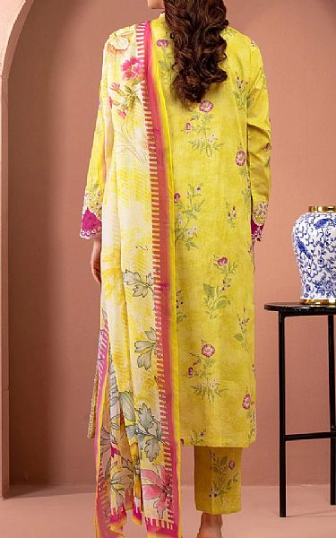 Edenrobe Yellow Lawn Suit | Pakistani Lawn Dress in USA- Image 2