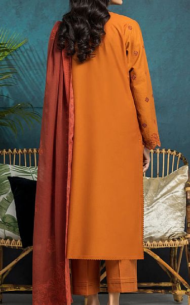 Edenrobe Rust Cambric Suit | Pakistani Lawn Dress in USA- Image 2